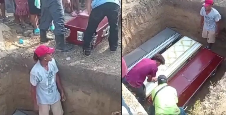 Entre lágrimas y dolor despiden a víctimas de masacre en el Bajo Aguán